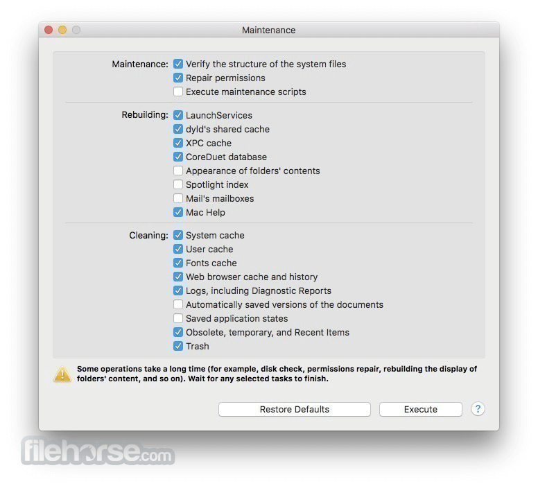 Download Maintenance Mac